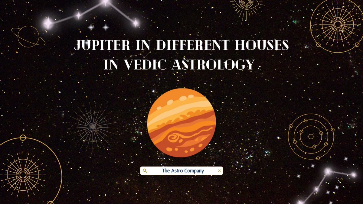 Jupiter in different houses vedicastrology astrology Thread from