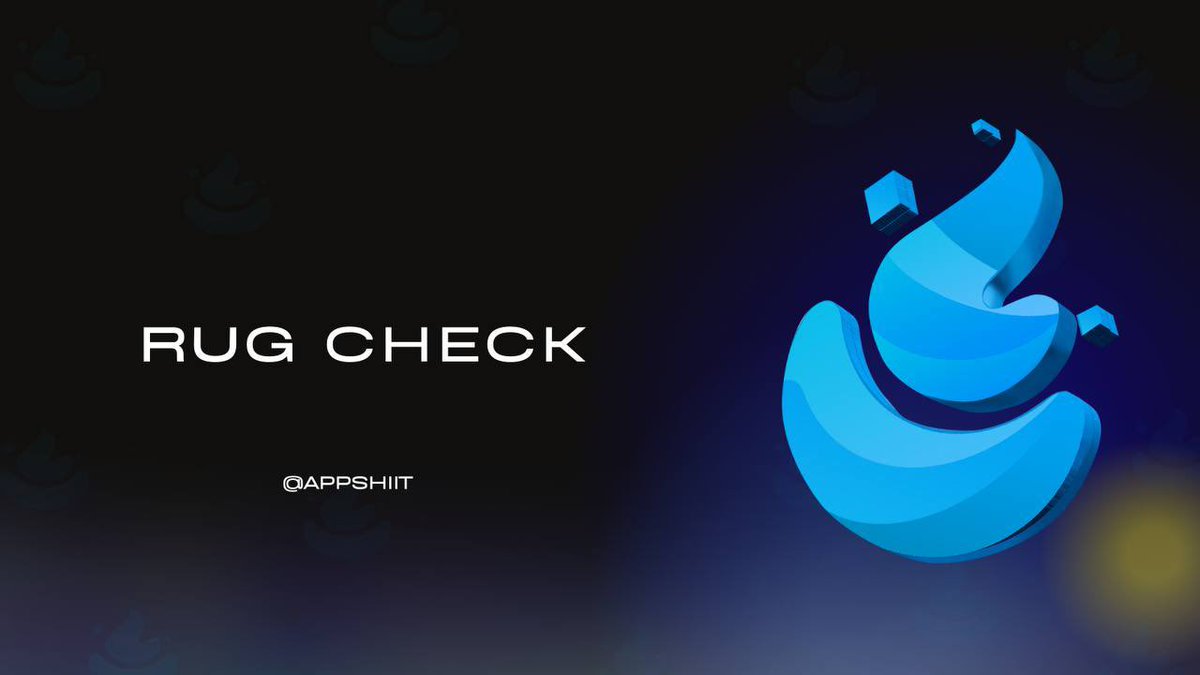 Shiit App | #1 DEX Tool on Aptos & Sui ๐ง (@appshiit) on Twitter photo โ๏ธ FUNCTION REVEALSโ๏ธ
๐ Shiit Appโs tool will assist you in identifying possible rug pulls, honeypots, and vital information on the liquidity of the project. 
โ๏ธ Using our tracing algorithm, we monitored the subsequent transfer of funds.
#shiitapp #aptos #sui #rugchecktool โ๏ธ FUNCTION REVEALSโ๏ธ
๐ Shiit Appโs tool will assist you in identifying possible rug pulls, honeypots, and vital information on the liquidity of the project. 
โ๏ธ Using our tracing algorithm, we monitored the subsequent transfer of funds.
#shiitapp #aptos #sui #rugchecktool