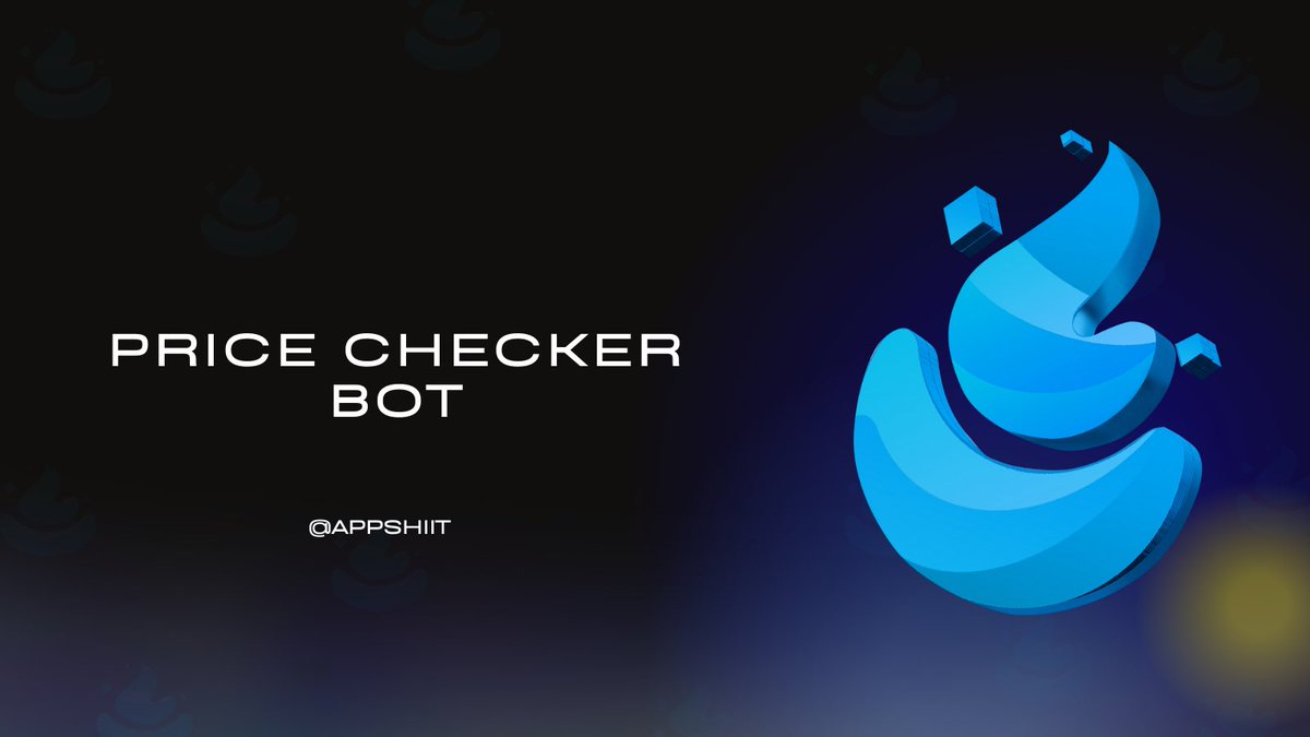 Shiit App | #1 DEX Tool on Aptos & Sui ๐ง (@appshiit) on Twitter photo ๐ค Shiit Appโs Price Check Bot is a friendly, community-based bot for all buying, selling, price checks and marketplace information.
๐ชฃ The bot may be added to your Telegram, making it simple for group members to monitor the value of any token in the #Sui & #Aptos ecosystem. ๐ค Shiit Appโs Price Check Bot is a friendly, community-based bot for all buying, selling, price checks and marketplace information.
๐ชฃ The bot may be added to your Telegram, making it simple for group members to monitor the value of any token in the #Sui & #Aptos ecosystem.