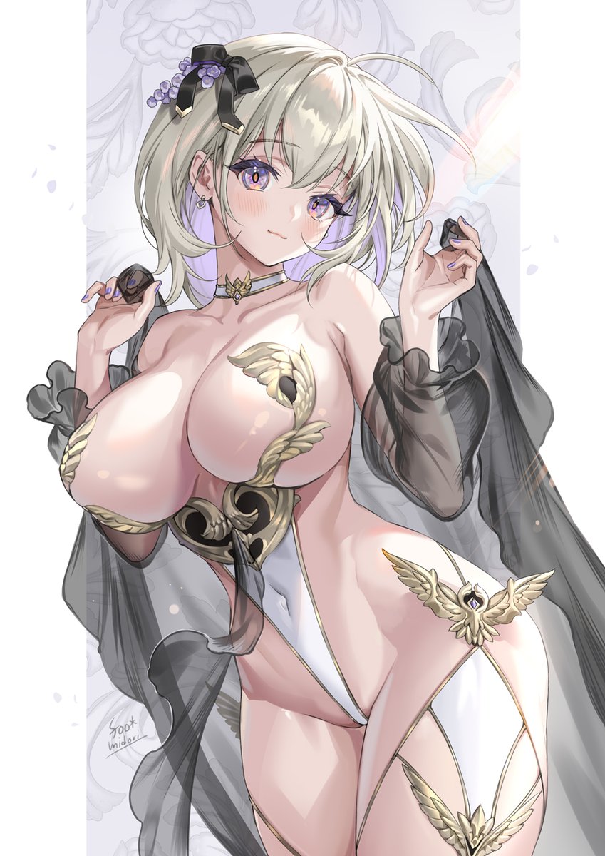 #今月描いた絵を晒そう  
(NSFW) きれいなお肌を描きたい 