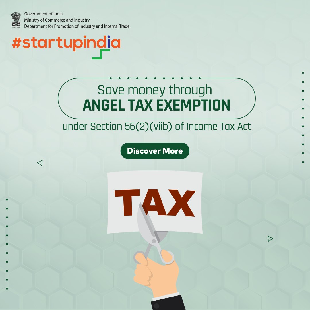 startupindia's tweet photo. Don't forget to file Form 2 declaration to DPIIT to claim exemption from Section 56(2)(viib) of the Income Tax Act. Startups, take note! 👇
https://t.co/MjwAET3zjV
#StartupExemption #TaxDeclaration https://t.co/sFtnh1Uxhv