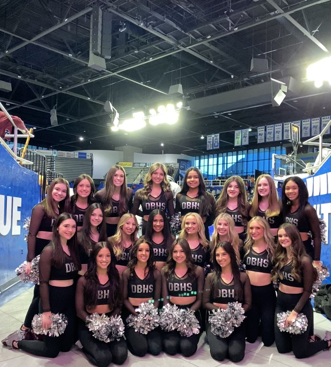 DBHS_DanceTeam's tweet photo. TSSAA State Basketball Tournament halftime in Murfreesboro, TN 🏀 #rolltribe @kcs__district @KCS__Athletics @KCS_DBHS @kingsporthoops https://t.co/HV2mdO96Ku