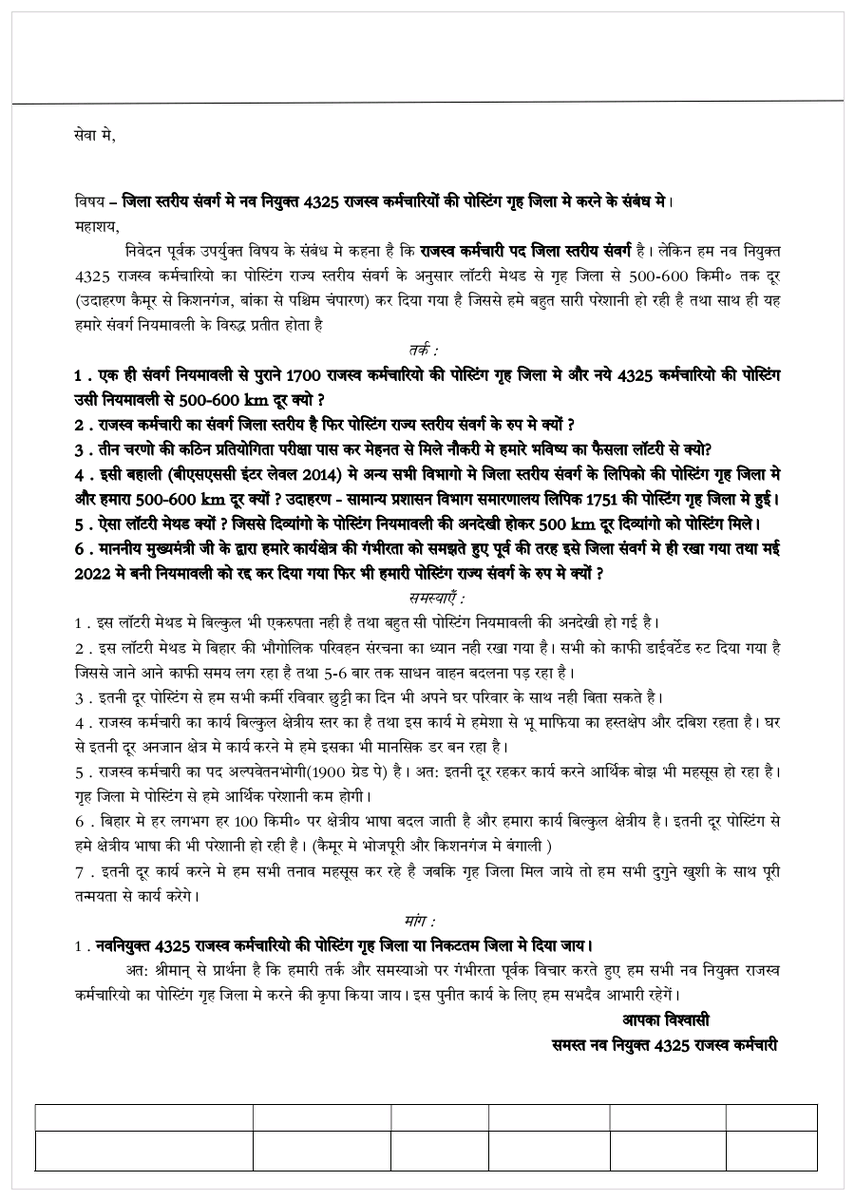 shankarjee303's tweet photo. @Sandeep_Saurav_ संदीप सर का बहुत बहुत धन्यवाद... समस्याओं का अंबार लगा हुआ है सर...क्षेत्रीय प्रकृति का जॉब 500 किमी दूर नही हो पाएगा... https://t.co/iqxBEY2ef5