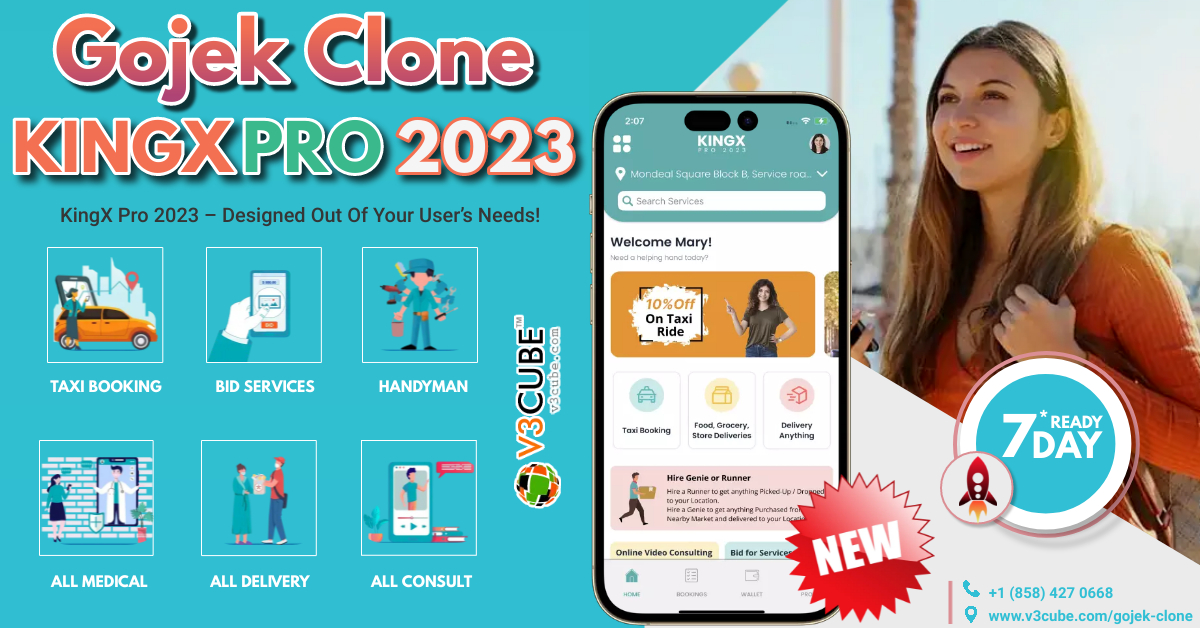 v3cube_techno's tweet photo. How To Generate Multi-Service Business Income In One App With A Gojek Clone KingX Pro in 2023?

https://t.co/e9AGdROLuP

#v3cube #KingXPro2023 #gojekclone #mobileappdevelopment https://t.co/5a31ipwKy2