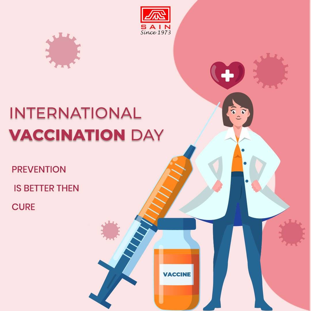 On National Vaccination Day

let us all pledge to become aware citizens & ensure timely vaccination of children to prevent harmful diseases.

#NationalVaccinationDay 
#Vaccinationday2023 #sainmedicaments #livelifehealthyway #toppharmamanufacturer #globalexporter #pharmaexporter