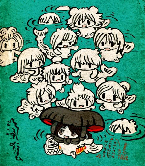 #妖界東西新聞 【人魚のおまんが飴売り】 