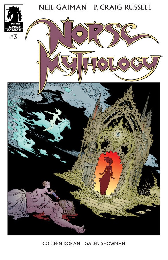 MarvinIcard's tweet photo. Norse Mythology III #3: The Death Of Balder @DarkHorseComics @neilhimself #PCraigRussell @ColleenDoran @GalenShowman @Lovern @KeithAWood @NotTooChaby #ChuckHowitt @comicgoblinart https://t.co/idhUnqrTbh