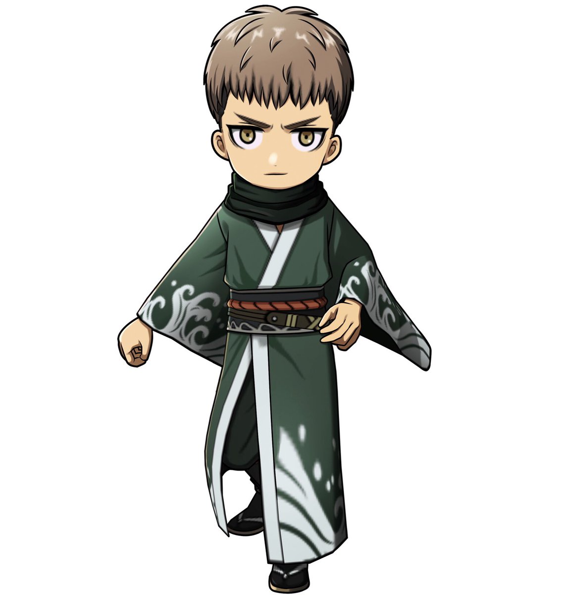 エレンすげえかっこいいしジャンくんかわいいね…😊
しかも裏柳、ジャンくんのイメージ色で綺麗だな🍃
あとこれじゃ合法的に19エレンさんと15ジャンくんがお揃いコーデができるってこと…☺️👏