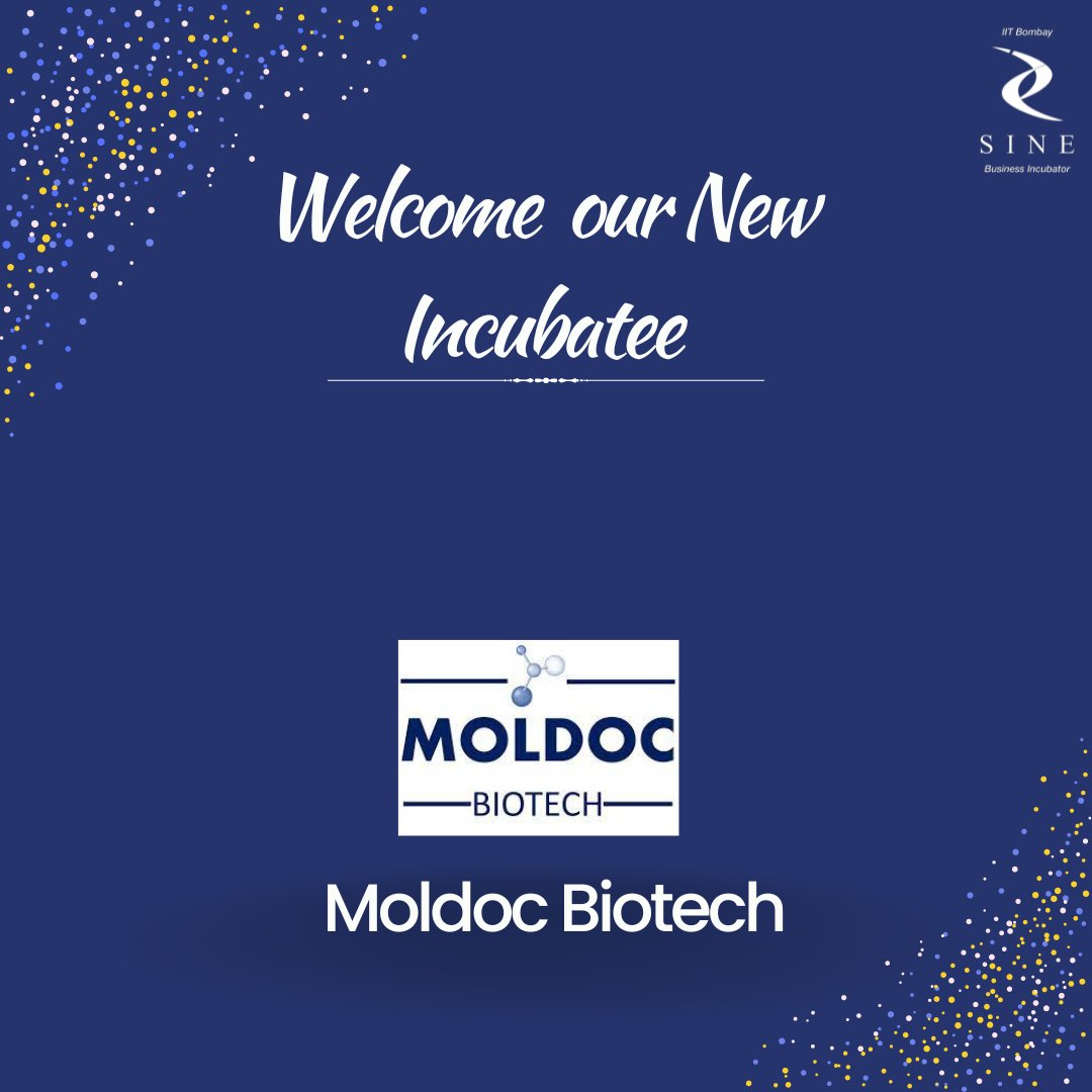 Welcome SINE's New Incubatee.

Moldoc Biotech developing an integrated platform of in-vivo/in-vitro/in-silico data for P-gp inhibitors and developing a ML/AI-based tool for Hepatocellular Carcinoma (HCC) therapy. #SINEVisitors

#SINEStartups #StartupIndia #Startups