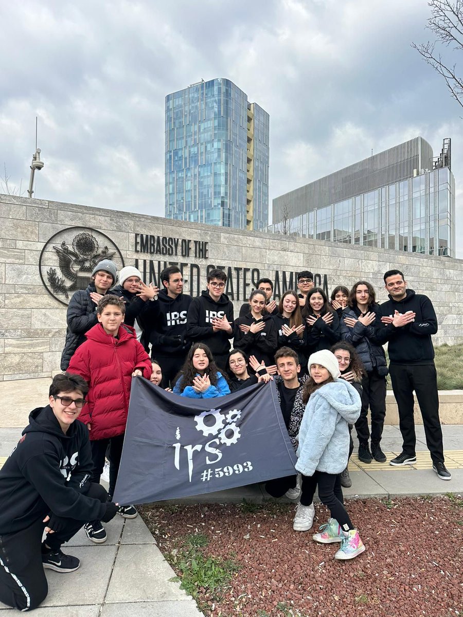Our second visa group successfully completed their interviews today! IRS San Diego regional squad is growing. Now it's time to rise and shine in #firstroboticscompetition #SanDiego 
March 22nd #changestartswithus #irs5993 <a href="/istekokullari/">Istek Okulları</a>