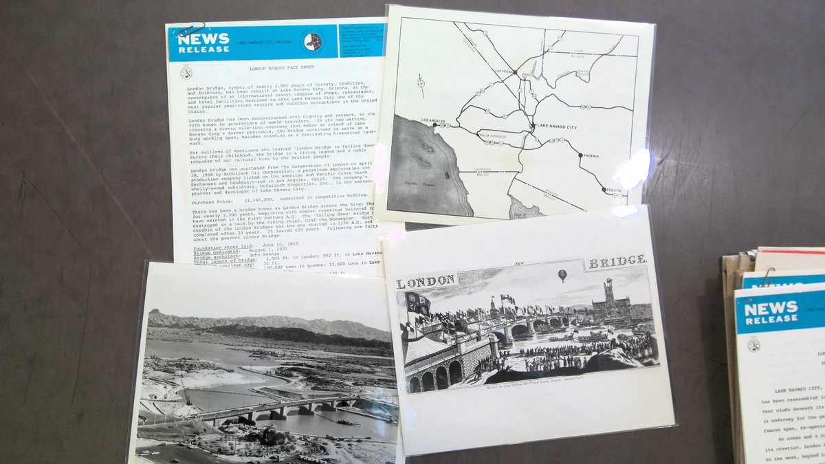 TheLdnArchives's tweet photo. Rennie’s bridge stood over the #RiverThames for 140 years until it was, to some controversy at the time, sold, dismantled &amp; shipped to Arizona for rebuilding in #LakeHavasu City.

#FeatofEngineering

3/6 https://t.co/C9NVU3p9Bg