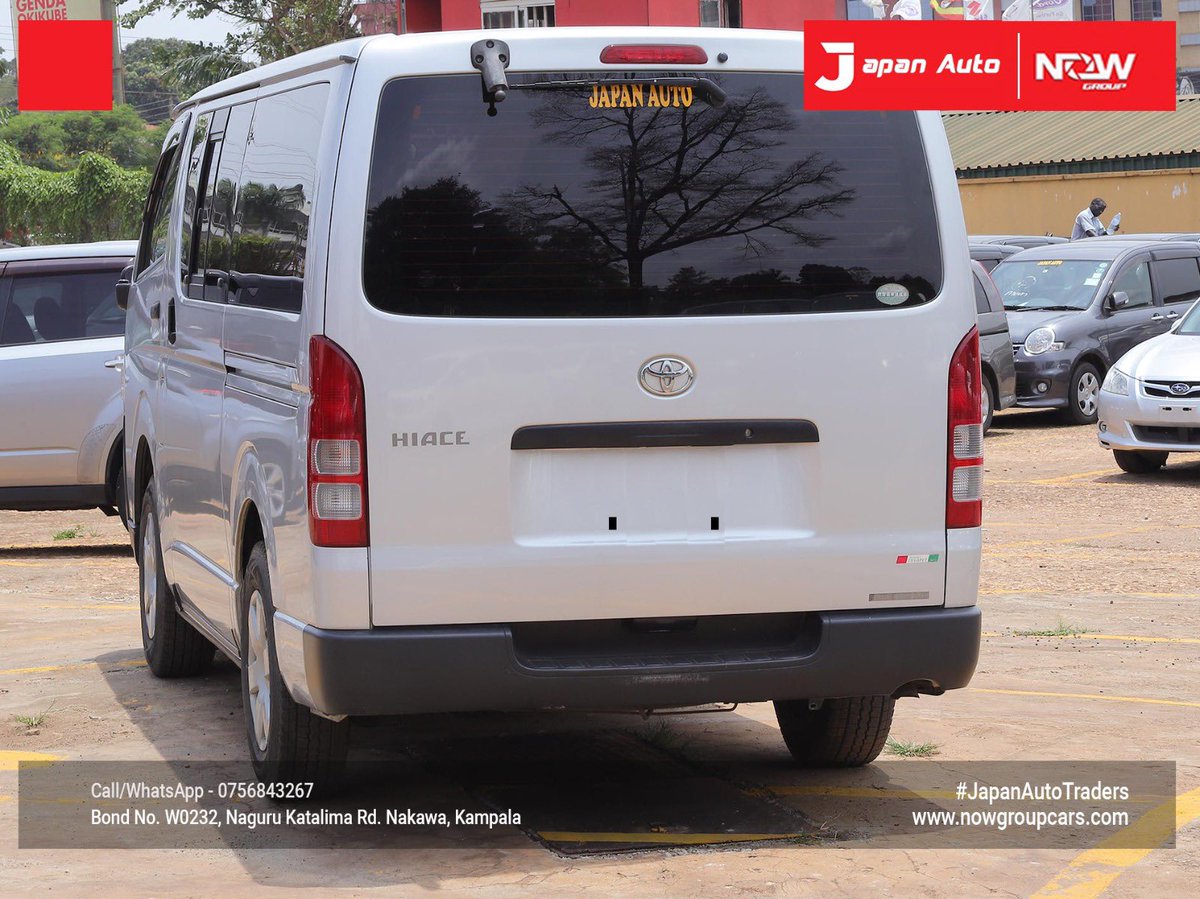 Japanautotrader's tweet image. In Stock, Toyota Hiace 2010 (Manual)
Call or WhatsApp us on 0756843267 or visit nowgroupcars.com #nowgroupcars #japanautotraders #kampalarides #safecars #Uganda #luxurycarsforsale #instagramcars #tiktokcars #snapchatcars #kampaladealership #toyotahiace