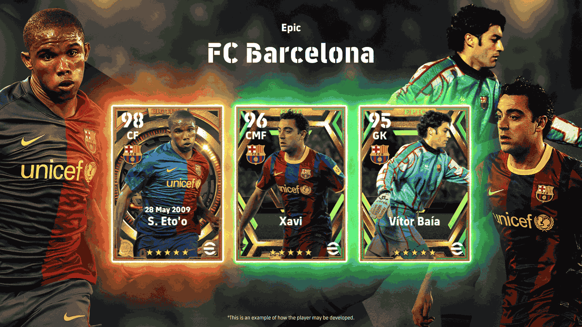 ☆ショッピング卸売☆ F.C.バルセロナ エトー etoo 直筆サインカード