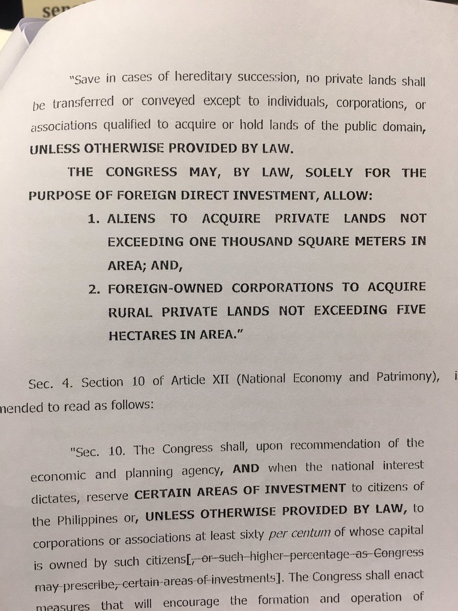 Rappler on Twitter "Padilla on foreign ownership of land in the