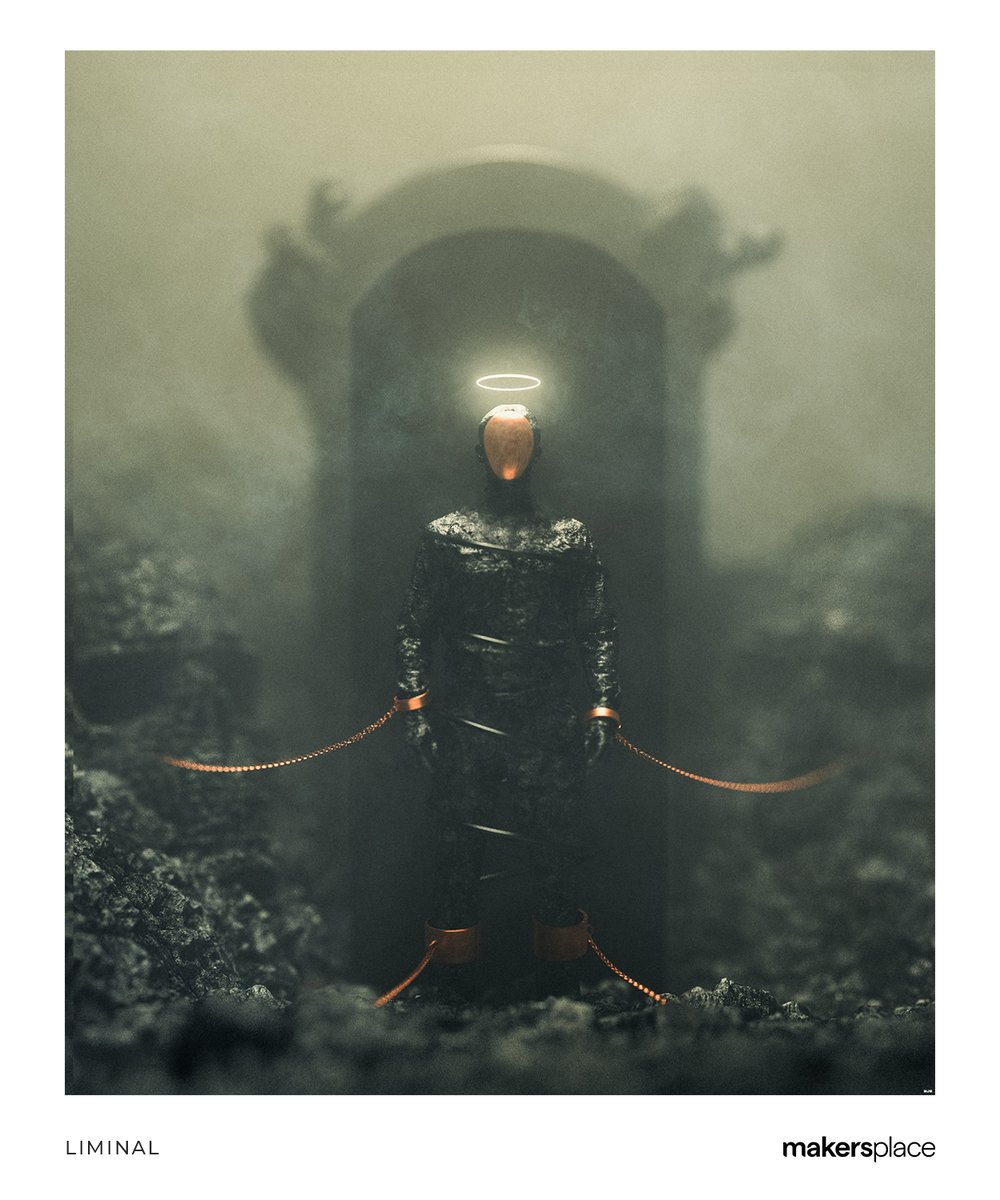 MarcJan3D's tweet photo. "Between two worlds,
Transitioning among them,
Dreaming of a better reality."

Liminal 

Available on 
@makersplace💎

🔗⏬
https://t.co/lZSfXitOqI

Collection:
https://t.co/wcXbdeSjNg

-

#NFT 
#NFTartwork 
#NFTCollection 
#ETH #Ethereum $ETH
#OpenSeaNFT #Art #NFTMarketplace 
#DigitalArtwork #3DArt #3D #3DCG 
#FineArt #Minimalism #AbstractArt 
#NFTArtist #NFTCollector #NFTCommunity 
#Art #digitalart #conceptart #illustration