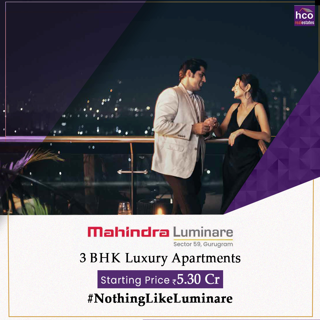hcorealestates's tweet photo. Book your 3 BHK apartment at Mahindra Luminare the most desired address in the sector 59, #Gurgaon.
More Visit :- https://t.co/RYxk5uAAQ4
#mahindraluminare #3bhk #Sector59 #gurgaonlife #realty #house #properties #hcorealestates https://t.co/gQaVKoJVrX