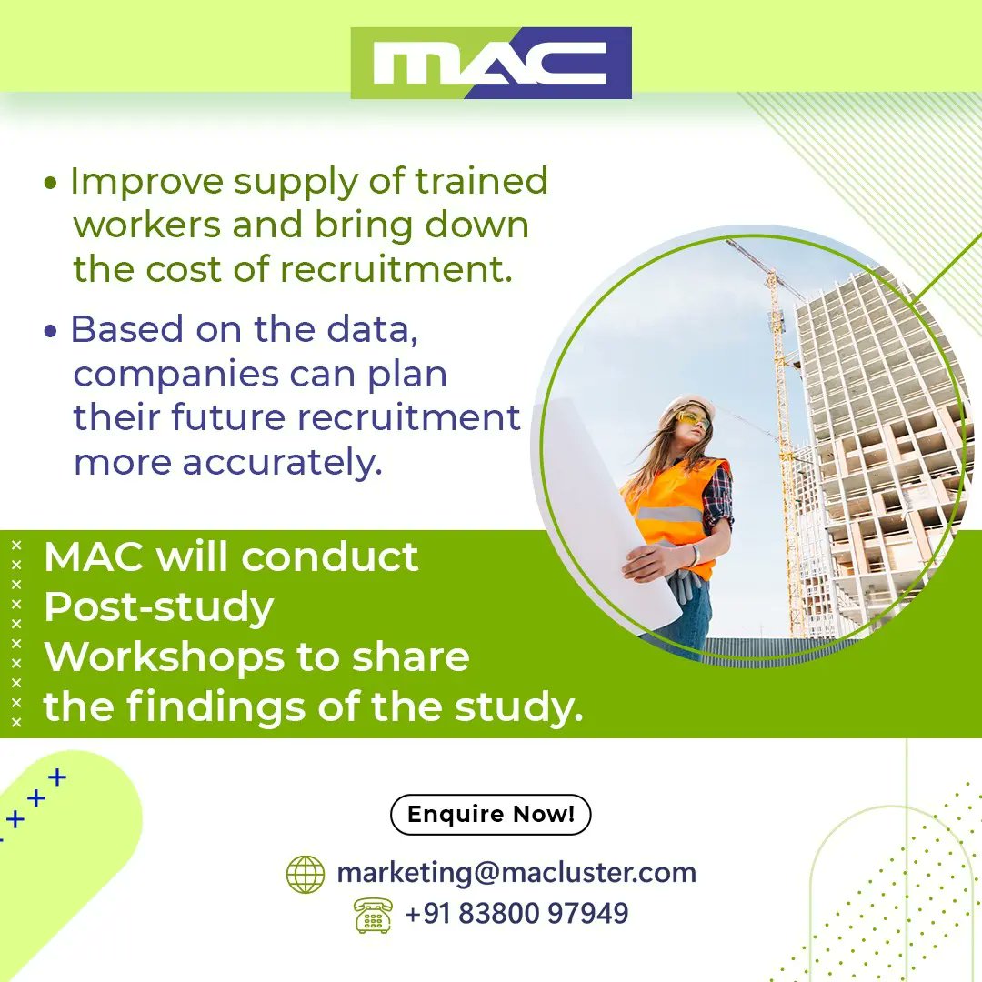 macaurangabad's tweet photo. #MAC aim to provide solutions for the training and development needs of the Marathwada industry through the Skilling Academy and ongoing Skills Gap study.
The Skills Gap study will bring numerous benefits to the #Marathwada industry as listed above.
#SkillGapStudy #mission https://t.co/koNE1elSYe