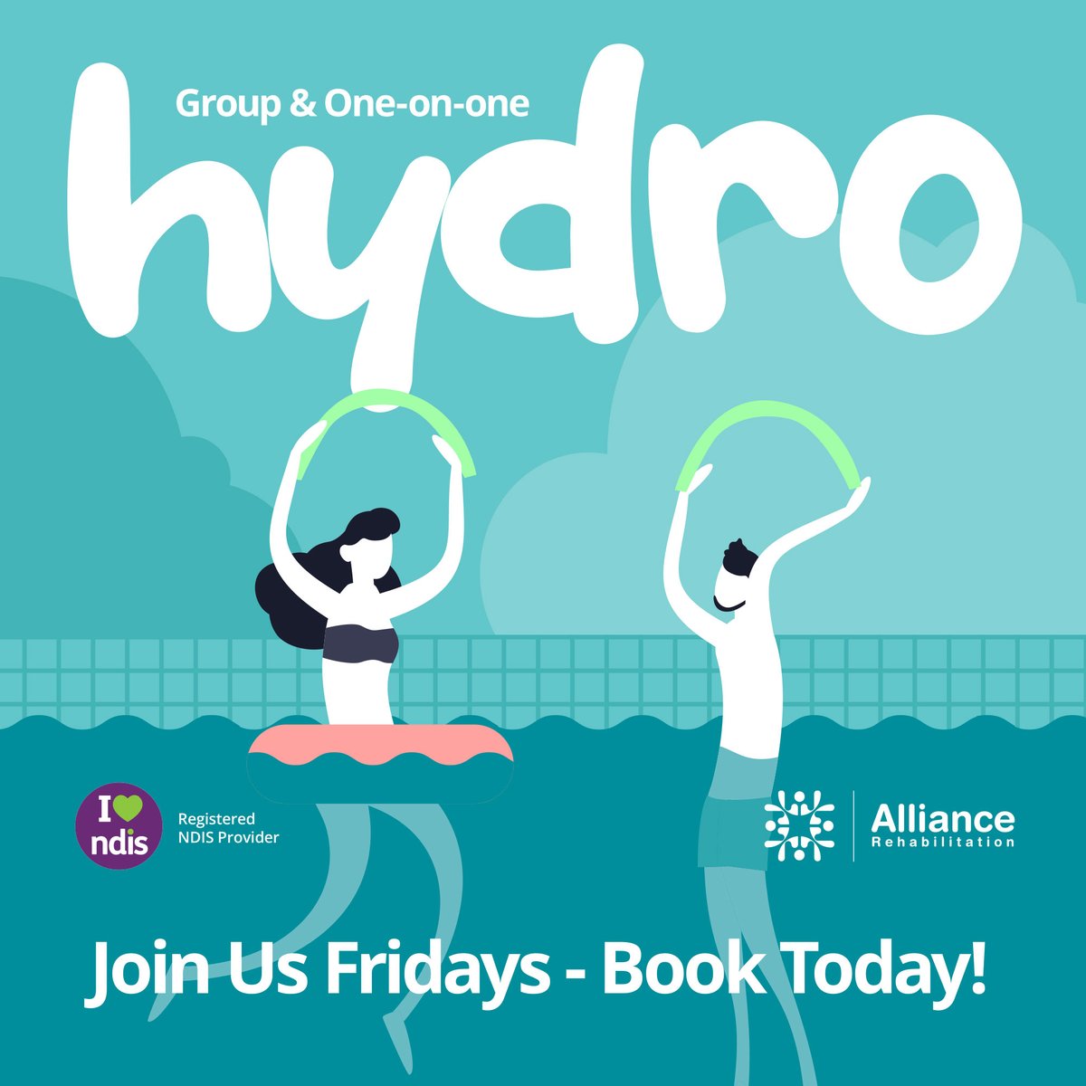 Hydrotherapy can be used to treat a variety of conditions including arthritis, chronic pain, musculoskeletal injuries, &amp; stress-related disorders. 

Give Hydro a try, 
alliancerehab.com.au/current-progra…

#hydrotherapy #chronicpain #athritis #physiotherapy #registeredndisprovider