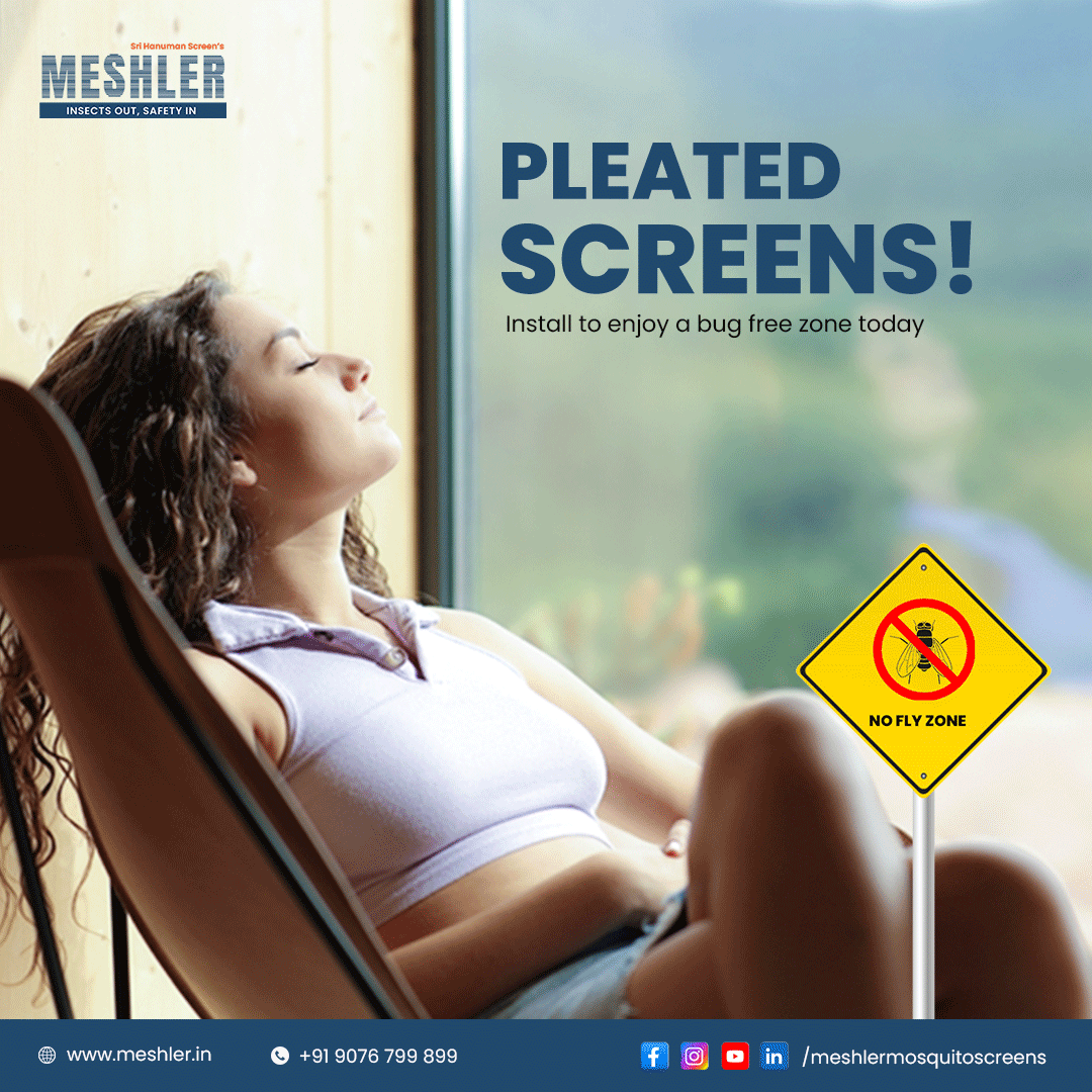 MeshlerScreens's tweet image. Let our pleated insect screens stand as a landmark for an area free of insects.

meshler.in

#meshler #bugfree #bugfreeliving #bugfreezone #pleatedscreens  #mosquitocontrol #JrNTR #MarriedAtFirstSight #ViratKohli #Tsunami #MSDhoni