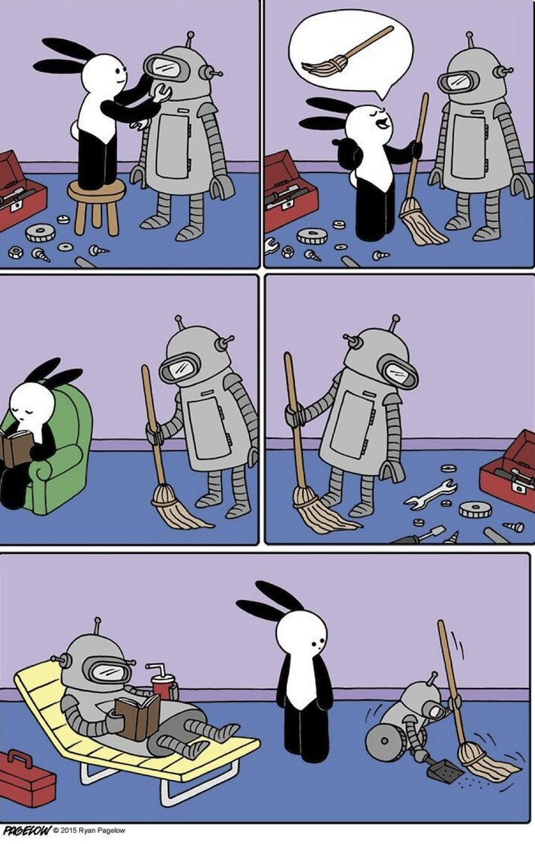 aby_iitr's tweet image. Aptly Depicts the dynamics between AI and Humans.
#ChatGPT 
#DeepAI