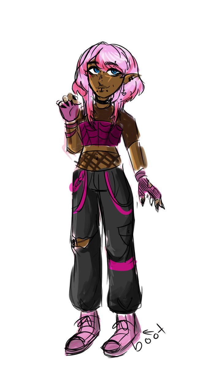 mydarlingblitz's tweet photo. im def gonna masc them up but current chara design #vldoc https://t.co/DJdinXwTA4