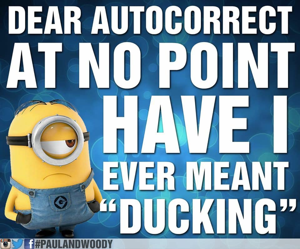 lcoddington54's tweet photo. Grammar Nazis https://t.co/GnOqd2BbAu via @YouTube  and auto correct...oh goodness https://t.co/M89Krf2c6J