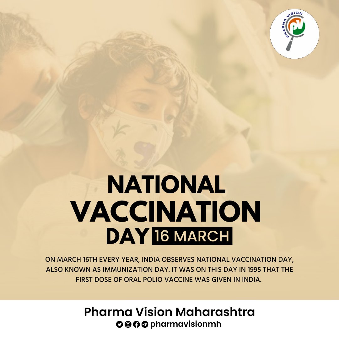 It's National Vaccination Day!
 Let's all come together to help promote the importance of vaccinations and their role in preventing illnesses.
Together, we can make a difference in protecting our communities.

©Team Pharma Vision
#Vaccinationday #vaccination #pharmavision