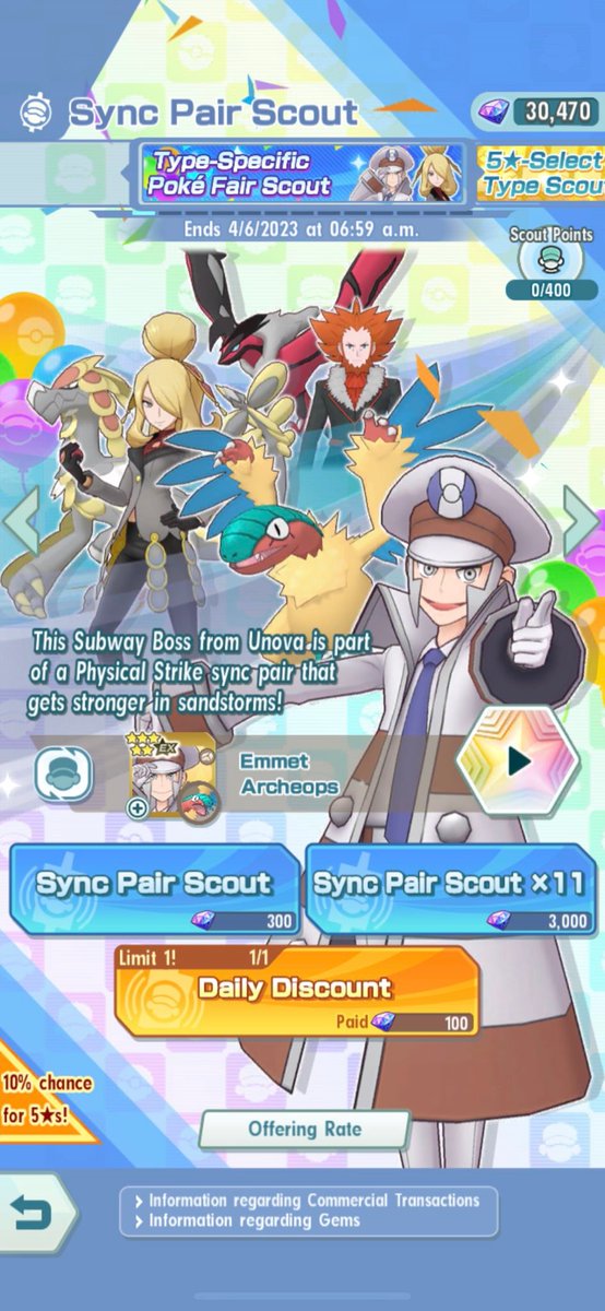 SerebiiNet's tweet photo. Serebii Update: The Pokémon Masters EX Legendary Gauntlet event has begun.
The Type-Specific Poké Fair Scout is also now available

Details @ https://t.co/A9RXHXB2B1 https://t.co/llhzAdQWPT
