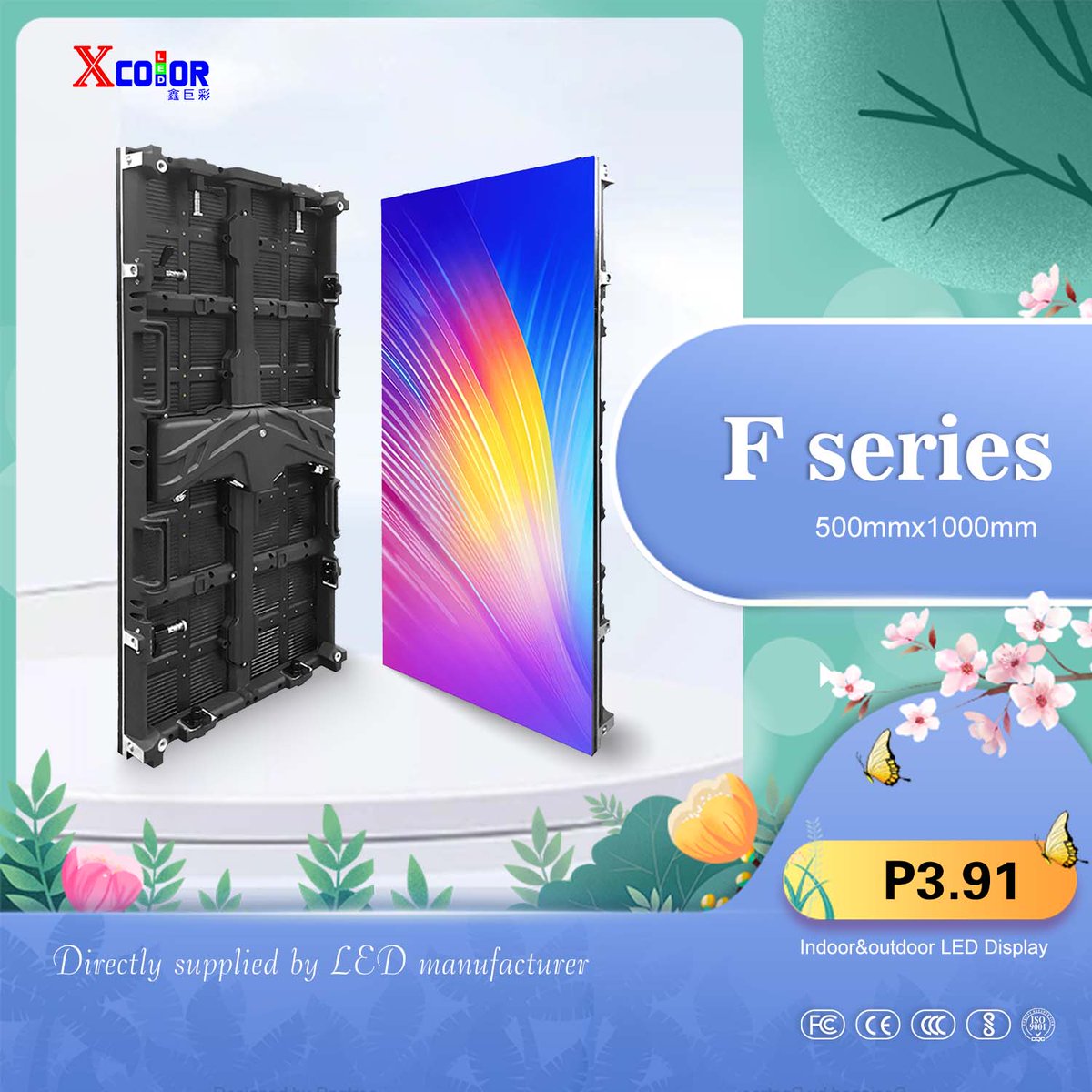 LeeLe07484214's tweet image. F series 500*1000mm 
Hub connection 
High refresh rate 3840hz
welcome to consult freya 
whatsapp/wechat +86 18485435824
#leddisplaymanufacturer #leddisplaypanel #rentalleddisplay #diecastindonesia #led #ledscreen #videowall #ledwall #stagebackground #leddisplay #ledpanel