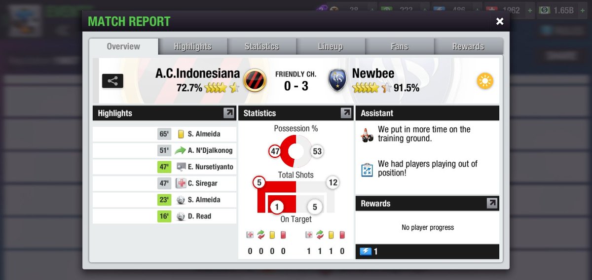 the first 3 points.
#Liga3TEI