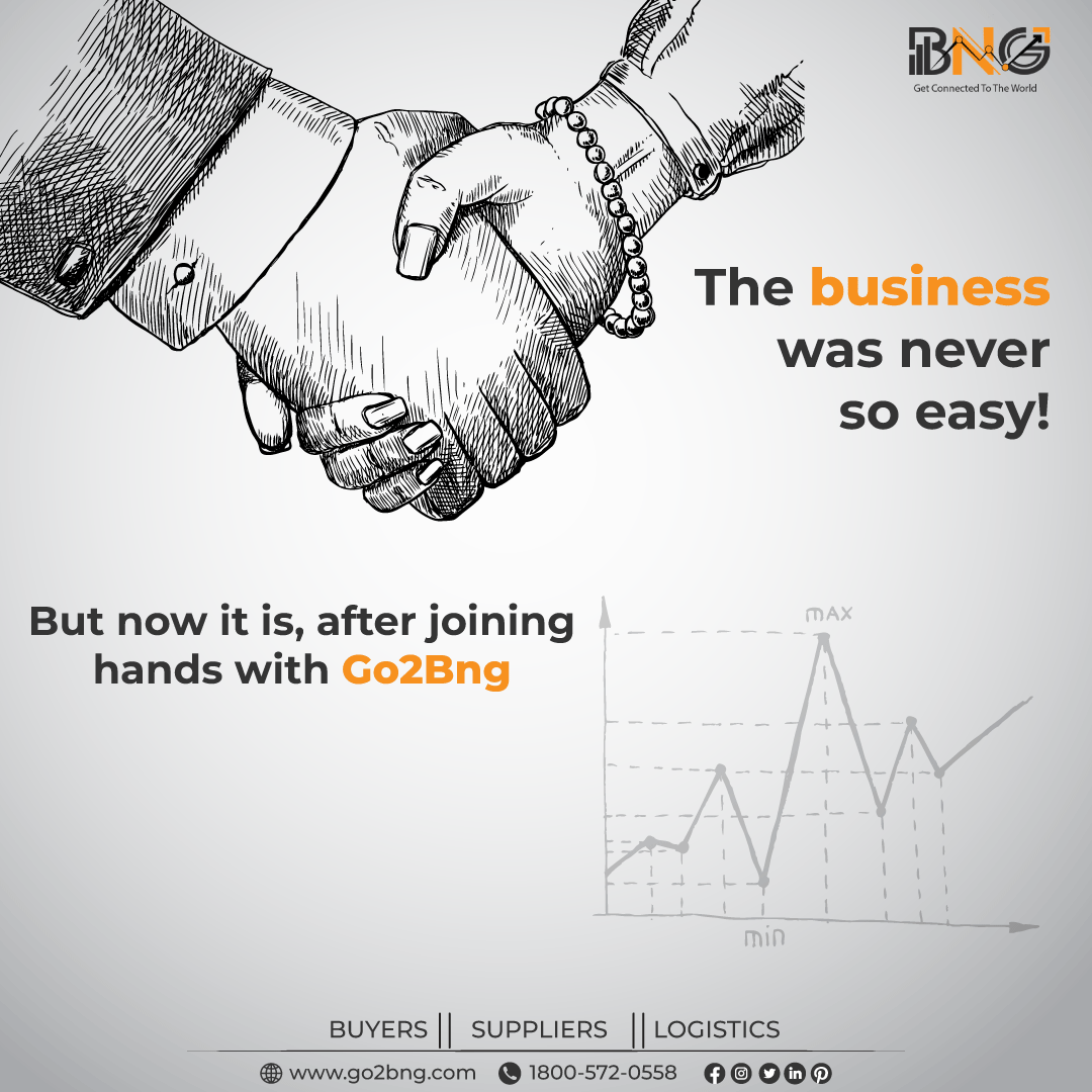 go2bng's tweet photo. Expand your global reach with our verified global 𝐁𝐮𝐲𝐞𝐫𝐬 and 𝐒𝐮𝐩𝐩𝐥𝐢𝐞𝐫𝐬.
📩 info@go2bng.com
📲1800 57205 58
🌐https://t.co/V8Kg6oQlpG
#b2bmarketplace #strategyforgrowth #localtoglobal #manufacturers #wholesalers #export #import #trading #buyandsell #buyandsellonline https://t.co/v5P9Kb1eso