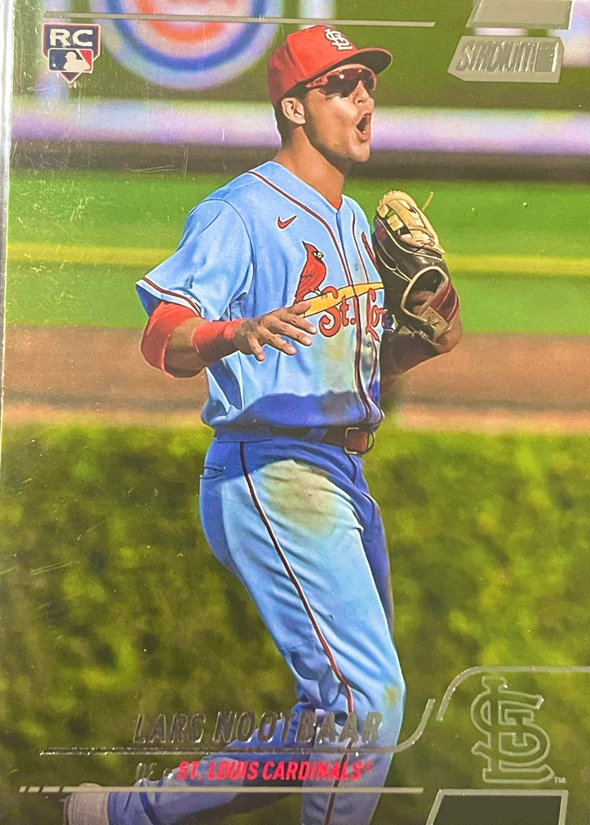 scarletfielder's tweet photo. #LarsNootbaar
#ヌートバー
#ElSegundoHighSchool
#UniversityofSouthernCalifornia
#2018年MLBドラフト8巡目

#2022ToppsStadiumClub
#RC https://t.co/e0JwPxVIVL