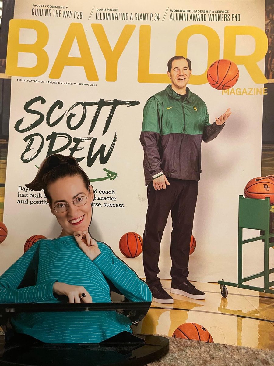 Ready for the #BigDance? 🏀 We are 😍 It’s the most wonderful time of the year 🙌🏻 #MarchMadness 💚💛 Let’s go, @BaylorMBB #SicEm