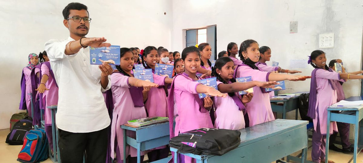 NYKS India on Twitter "RT AnantapurNyk Catch the Rain Activities by