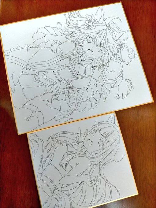 ゴルシとキタサン
#ウマ娘 