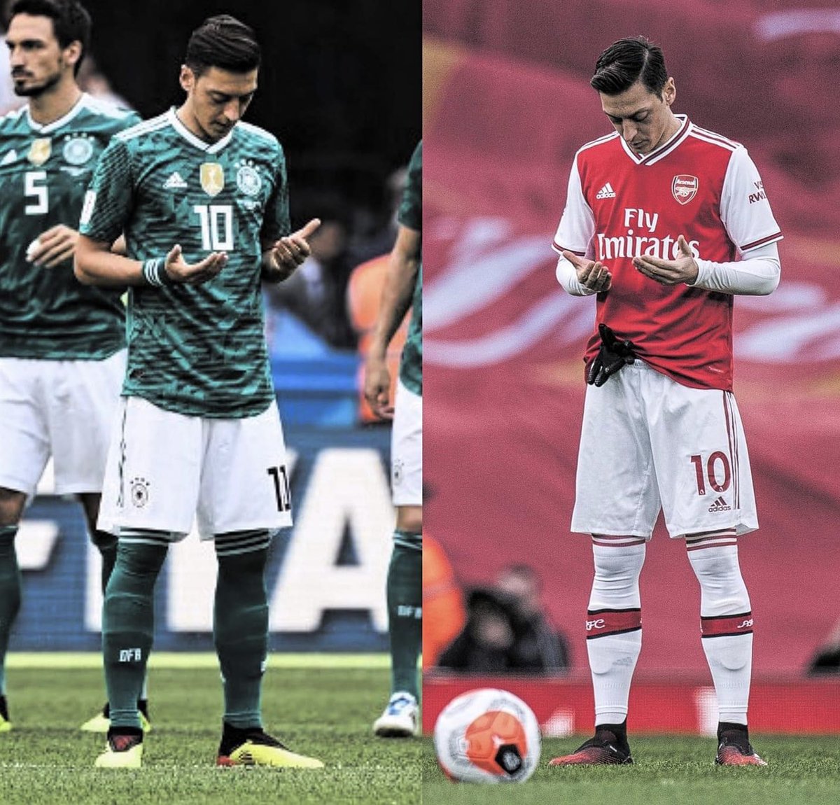 The time when Mesut Ozil lost £22 million partnership with Adidas for speaking against China's act of Brutality on the people of Uighar. Lost his place from Germany's National team for appreciating Erdogan. Lost his place from Club as he initiated MUSLIM LIVES MATTER AS WELL and