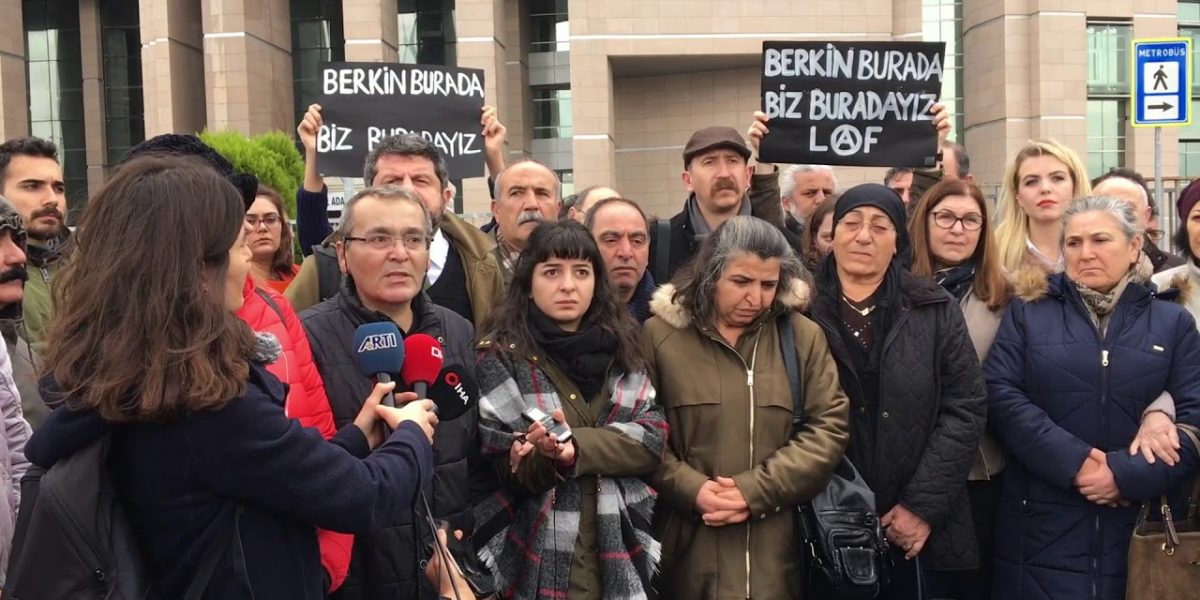 The 4th hearing of the trial in which Gülsüm and Sami Elvan, the parents of #BerkinElvan who was killed by the police during Gezi Park protests, face “insulting the president” charge is being held in the İstanbul 43rd Criminal Court of First Instance. We're monitoring the hearing