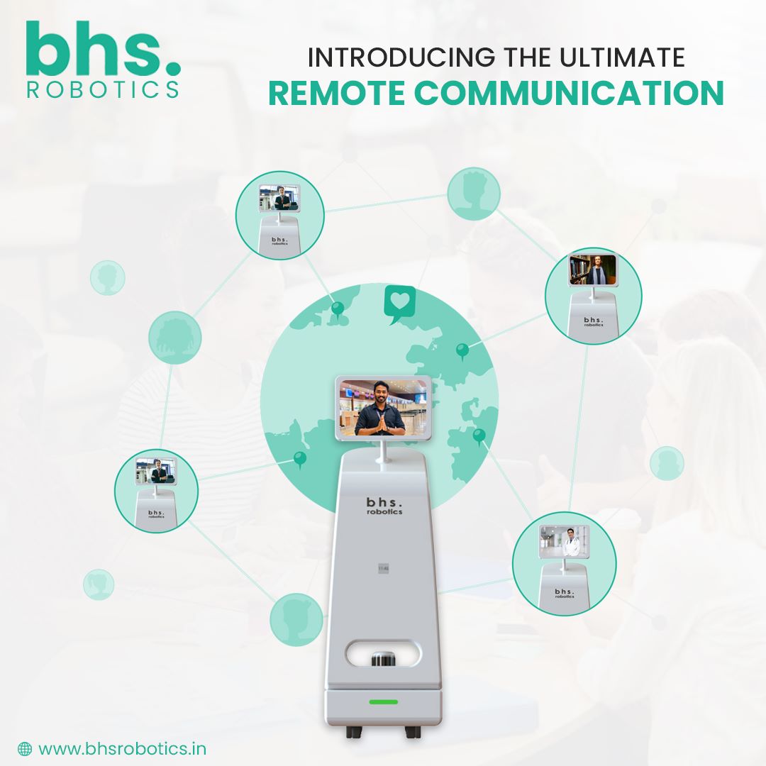 BhsRoboticsIITK's tweet image. BHS Robotics telepresence robot!
#telepresencerobot
#remotepresence
#virtualrobotics
#robotictelepresence
#teleoperatedrobot
#telepresencetechnology
#telepresenceavatar
#telepresenceconference
#roboticcommunication
#remoteworking
#teleworking
#telepresencecommunity