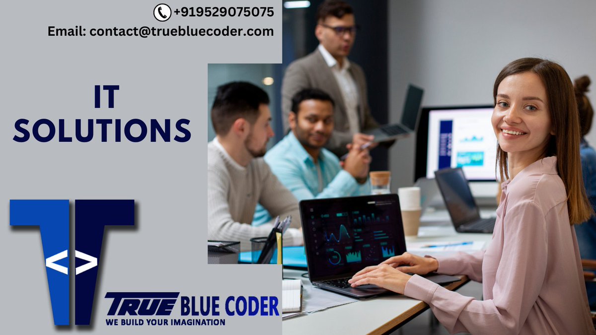 CoderTrue's tweet image. IT Solutions | Software Development Company
truebluecoder.com/service-post/i…
At True Blue Coder, we offer a comprehensive range of IT solutions that are tailored to meet the unique needs of businesses.
#itsolutions #itconsultingservices #softwaredevelopmentcompany #webdevelopmentcompany