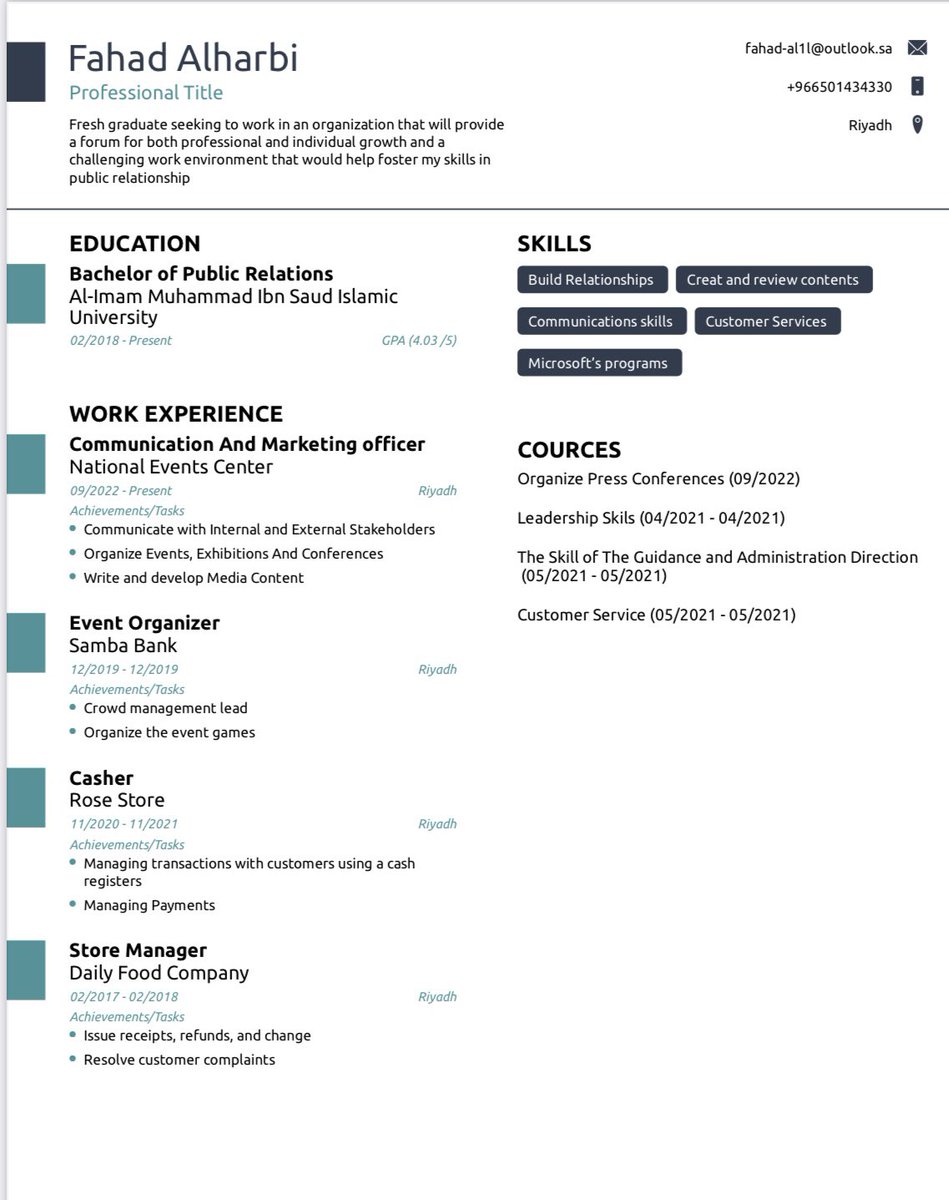 _fahad_al's tweet image. باحث عن عمل تخصص علاقات عامة 🙏🏻.