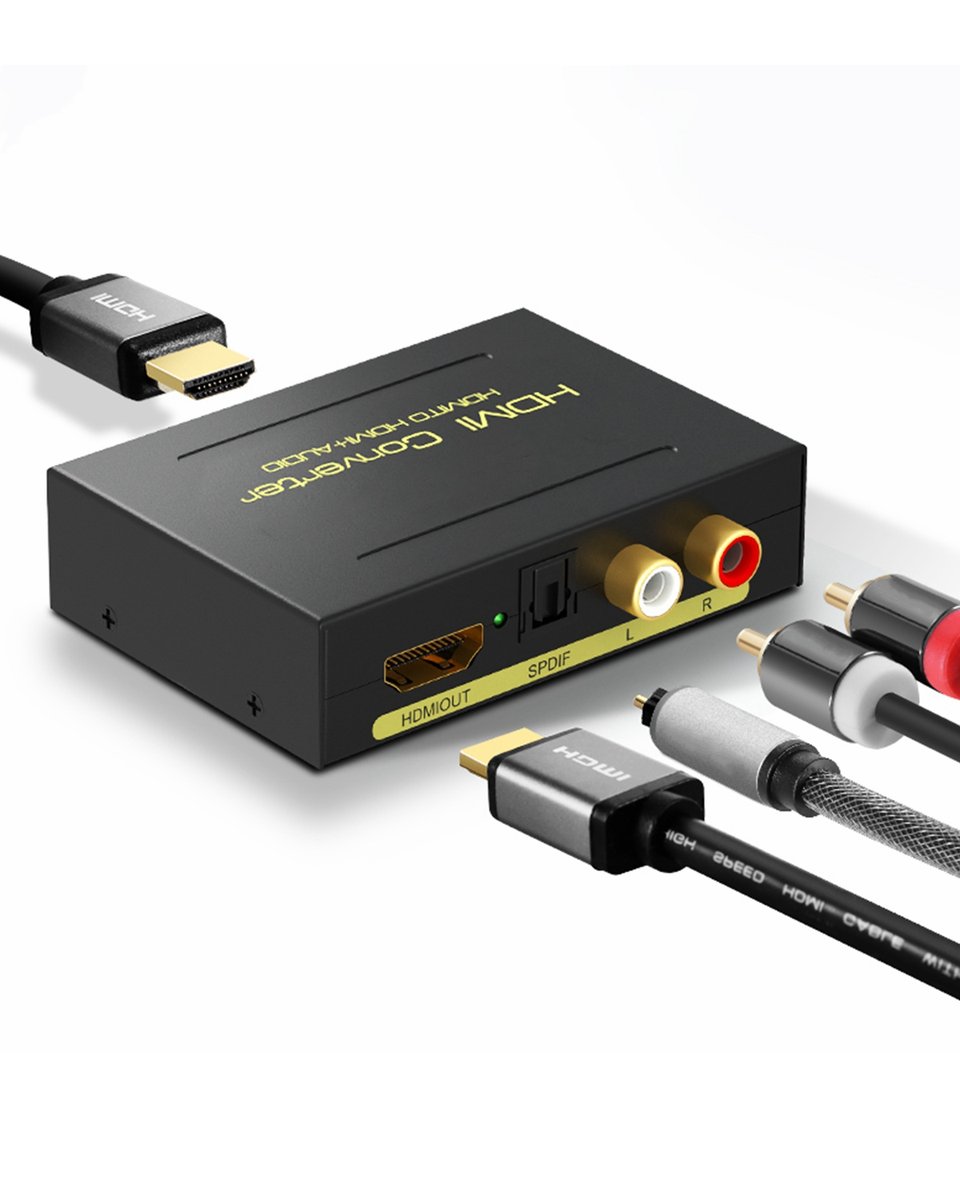 YankokOfficial's tweet photo. Introduce the #Yankok HDMI Audio Extractor Converter, 4K 60Hz #1080P HDMI to #HDMI Audio Splitter with #SPDIF Output. Offers a high amount of energy to be efficient and the best choice to connect devices.
To amazon: https://t.co/rTrMYocbye
To website: https://t.co/EhisH2jJ0b https://t.co/JUQmFtZDze