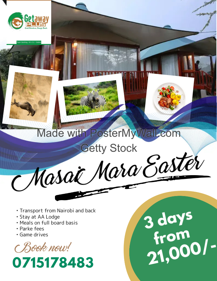 getawayKE's tweet photo. Got #Easter plans ready?
How about a safari to the most famous game park in the World, the #MasaiMara!
Talk to us today.
#family #food #happyeaster #goodfriday #eastersunday #love #photography #happy #eggs #easterdecor #eastereggs #jesus https://t.co/IPcwLlwsYU