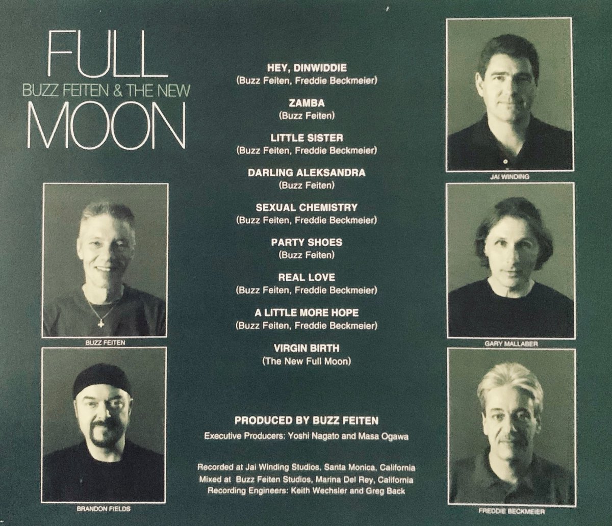 PiedPiperHouse's tweet photo. Buzz Feiten &amp; The New Full Moon 🔜3月22日リリース！
#BuzzFeiten #FredBeckmeier
#JayWinding #GaryMallaber #BrandonFields https://t.co/rF1OftDTkP