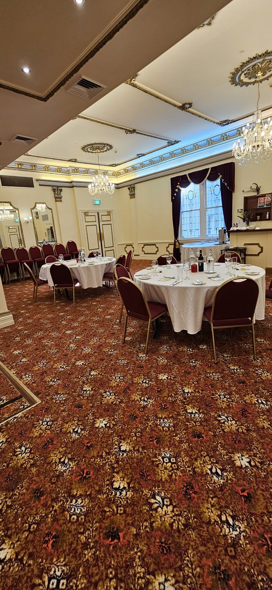 BryanCutts's tweet photo. All set up for Murder at the Palais Royale Hotel, Katoomba... it'll be killer fun. 

#murdermystery #murdermaster #visitbluemountains https://t.co/fjQ1xvyV0Z