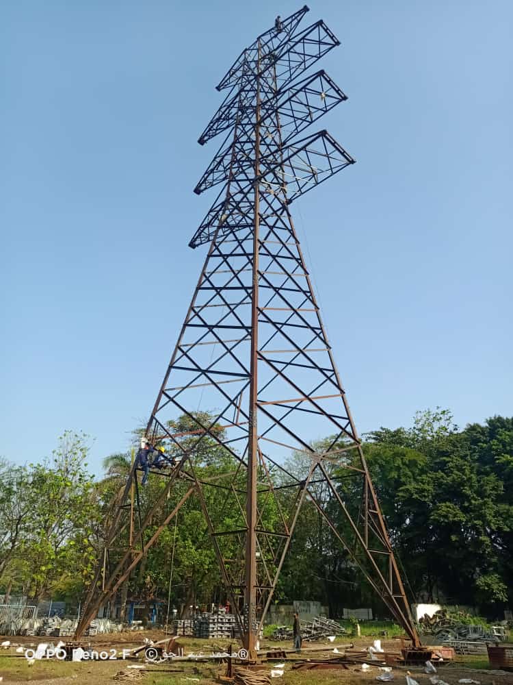 SektionoT's tweet photo. Trial 
Tower 150KV type DD+0 https://t.co/tVvDnOXvkX