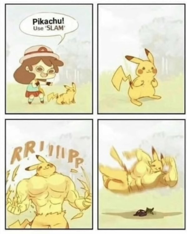 animeweeb609's tweet photo. Where did she find this pikachu!!!
#Pokemon #pikachuisop #getdunkedon https://t.co/l8TTpzvW1h