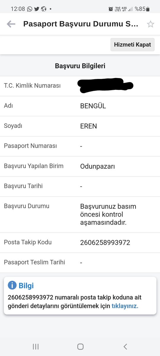 BengulEren's tweet photo. @TCNufusDestek 13 aralıktan beri bekliyorum,defalardir yaziyorum.Cok rica ediyorum,yazan kişilere hemen yardımcı oluyorsunuz,banada cevap yazarsanız çok sevineceğim.Pasaportum nerede https://t.co/8qzbPu1Ydx