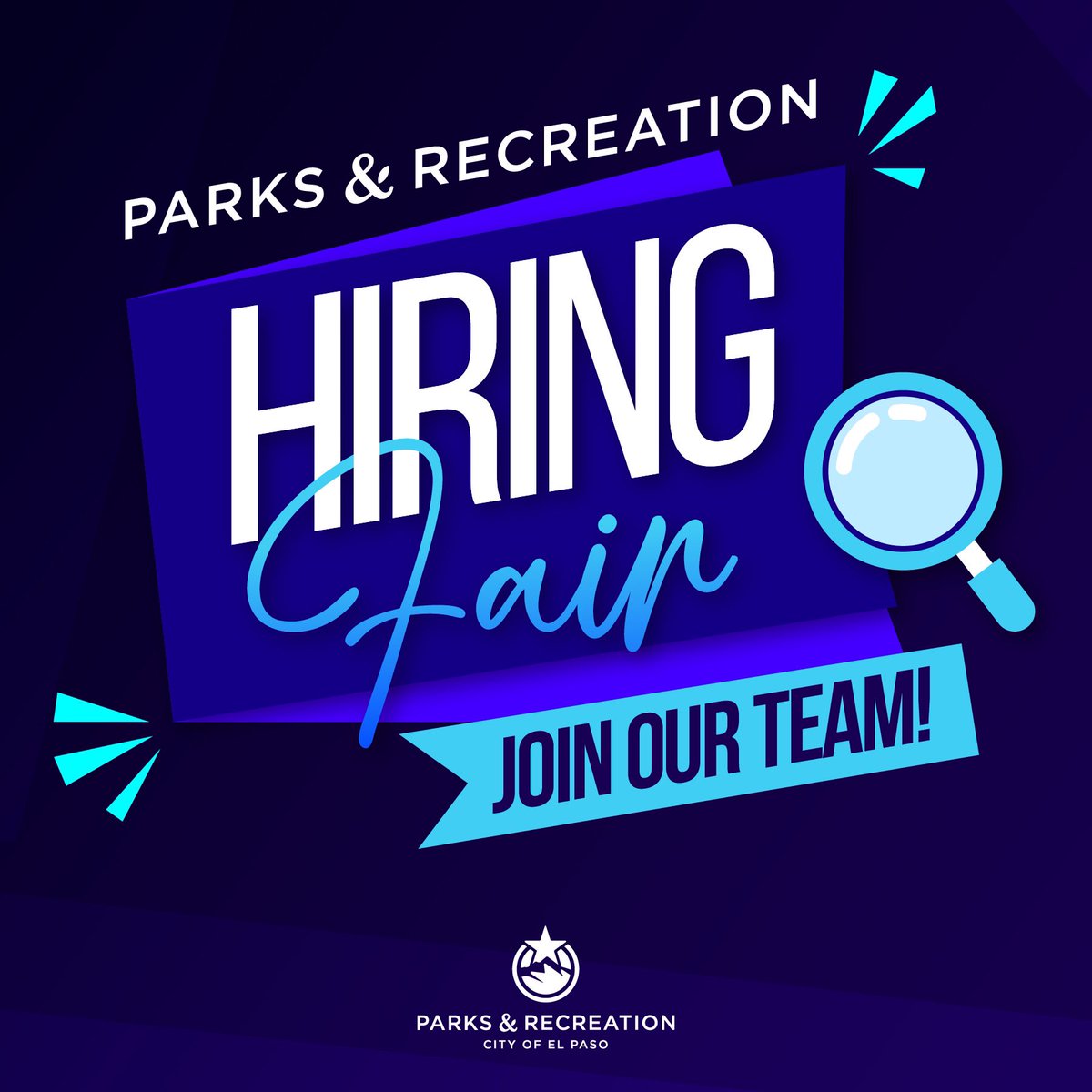 City of El Paso on Twitter "Parks & Recreation Hiring Fair from 10 a.m