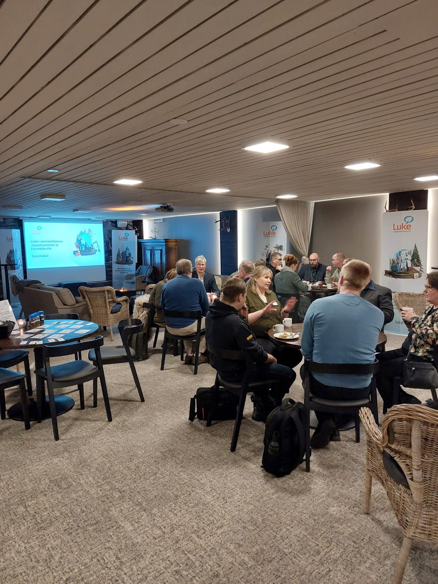 Luken aalueellisten aamupalojen turnee  tänään Kuopiossa! Aiheina mm. ruuantuotannon visio 2040, biokaasun mahdollisuudet ja typen hyväksikäytön tehostaminen nautakarjataloudessa <a href="/LukeFinland/">Luonnonvarakeskus</a>