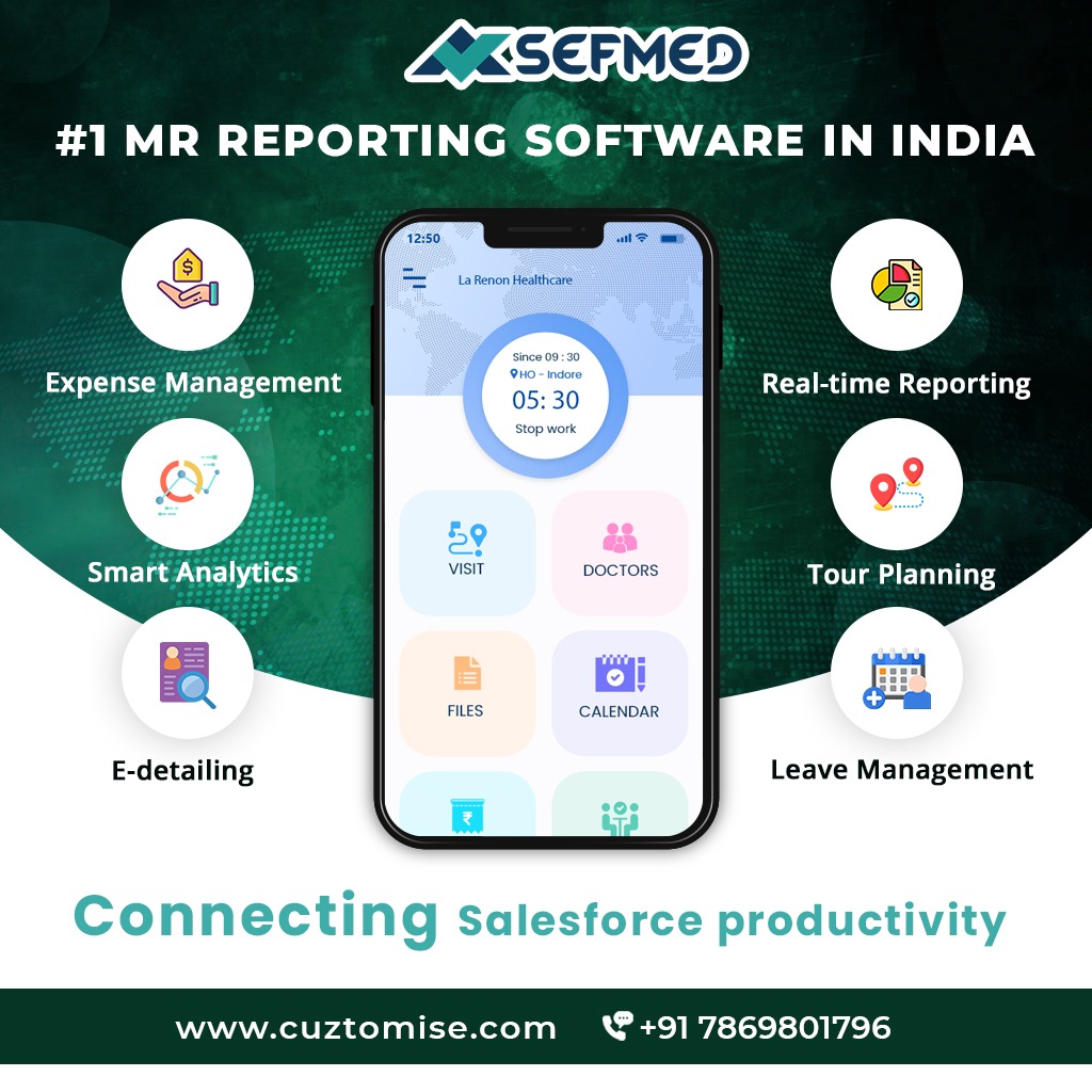 guptachirag's tweet image. Want to analyse pharma sales force effectiveness?
Just use SEFMED!

To know more:
Visit us: cuztomise.com
Call us: +91 7869801796
.
.
.
#cuztomise #sefmed #sfa #MRtrackingsoftware #MRreportingsoftware @PharmaTimes @PharmaIQ @PharmExec @pharmaguy @automationworld